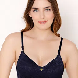 Bodycare Floral Laced Full Coverage Heavily Padded Bra With All Day Comfort-51