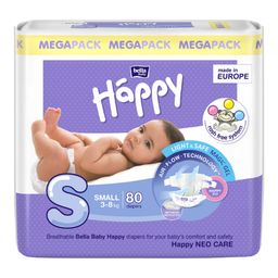 Bella Baby Happy Diapers Small - 80 Pieces-image-74