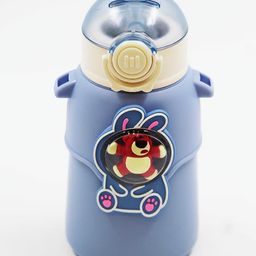 Rushabh Novelty Insulated , BPA Free, leakproof, hot and cold, bottle for school, college, office and travelling Water Bottle - 21013-Blue -600ml-image-32