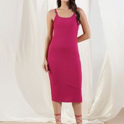 Mast & Harbour Women Shoulder Straps Bodycon Midi Dress-picture-42