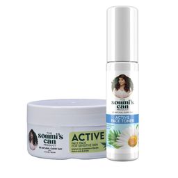 THE SOUMI'S CAN PRODUCT Active Face Pack 150ml & Active Face Toner- 250ml-58