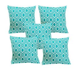 Pinkparot cotton12x12 inch cushion cover set of 5 pcs-image-64