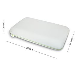 Cushows Memory Foam Classic  Pillow For Back & Side Sleepers With  Medium  Size PACK OF 4  - White image 4