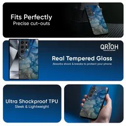 QRIOH Abstract Printed Samsung Galaxy S25 Plus 5G Back Case Mobile Accessories image 4