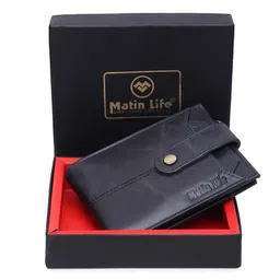 MATIN LIFE Men Leather Two Fold Wallet-picture-10