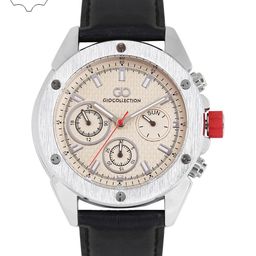 GIO COLLECTION Men Beige Analogue Watch G1001-image-52