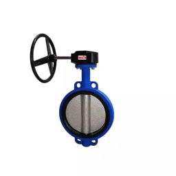 Valson Gear Operated Butterfly Valve 203.2 mm (8 inch) Cast Iron Flanged/Wafer Type-image-52
