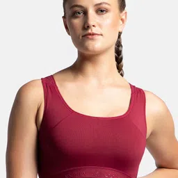 Jockey Bra Full Coverage Lightly Padded Sports Bra-picture-46