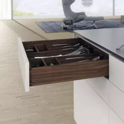 Hettich Quadro-V6 250 mm 30 Kg Capacity Full Extension Drawer Runner with Catch, 9243241 (Set of 2 Pcs) image 2