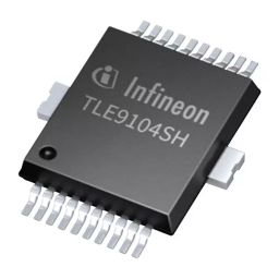 Infineon POWER LOAD SW, AEC-Q100, 5.5V, SOIC-20, TLE9104SHXUMA1-27