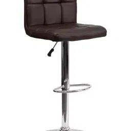 Exclusive Furniture Bar Stool in Leatherette Brown Upholstery KBSTBR02-image-89