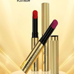 TEEN TEEN COSMETICS Love Bite Professional Non Transfer Lipstick-4g- Plumful- Cheer-02-45
