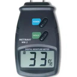 Metravi MM-2 Digital Moisture Meter Range 5 to 44%-35
