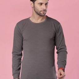 V-Mart Men Self Design Cotton Round Neck Sweatshirt-picture-14