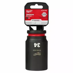Milwaukee Deep Impact Socket Steel 34 mm, 61DM81-18