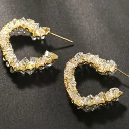 StyleCast Women Contemporary Half Hoop Earrings-picture-30