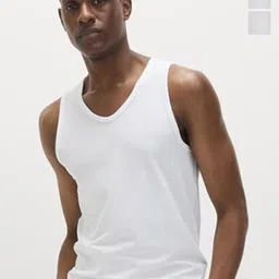 Marks & Spencer Men Pack Of 3 Innerwear Vests T144502IWHITE-image-30
