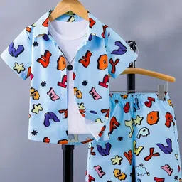 Sagar Impex Printed Cotton Blend Clothing Set-image-85