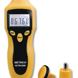 Metravi NCTM-2000 Digital Contact and Non-Contact Tachometer-35