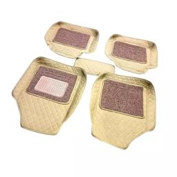 Auto Pearl 7D Universal Car Foot Mats Beige Compatible For Maruti Suzuki Alto 800 2012-2016-image-26