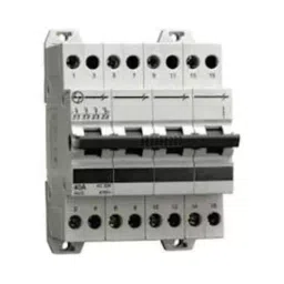 HPL 10kA 63A Double Pole Curve Techno Changeover Switch MCB TCODP40 image 3