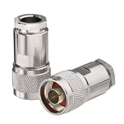 Trade Hub Type N Connectors N Plug Male RF Coaxial Connector Clamp Type for LMR400 Cable (Pack of 2)-image-93