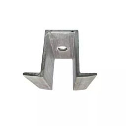 Whiteshark Solar Panel Mid Clamp Aluminium 35 mm U - Clamp Shape Silver for Indoor & Outdoor use, (Pack of 20 Pcs)-25