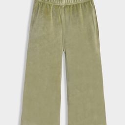 Mi Arcus Solid Flared Leggings - Light Green-image-87