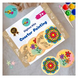 Digitox DIY Coaster Painting Kit for Kids | DIY Painting Kit | Kids Birthday Gift Ideas - Multicolor-26