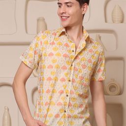 Style Matters Men Standard Floral Opaque Printed Casual Shirt-image-70