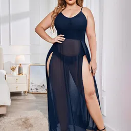 Xivir Women Shoulder Straps Neck Lingerie Set-image-91