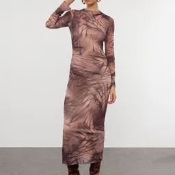 Trendyol Printed Maxi Dress-66