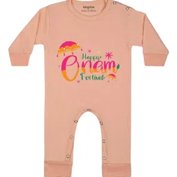 Arvesa My First Onam Printed Bodysuit-image-32