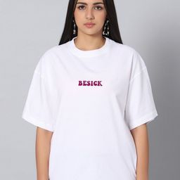 Besick Women Typography Printed T-shirt-picture-3