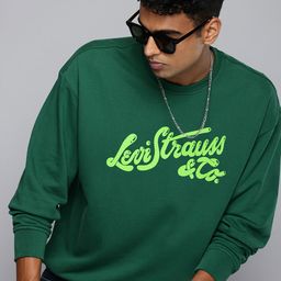 Levis Typography Printed Crew Neck Pure Cotton Sweatshirt-image-36