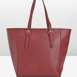 Allen Solly Abstract Textured Structured Shoulder Bag image 3