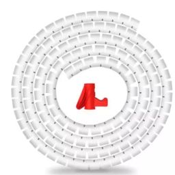 Noveau NSFZ10WT0105 SAFE-T 1ST 1.5 mtr Virgin HDPE White Cable Wire Zipper-picture-46