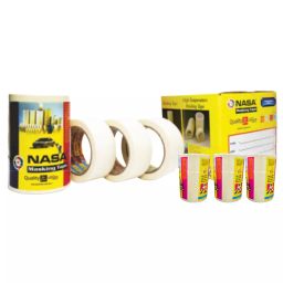 IC Nasa Off White Crepe Paper Masking Tape 50.8mm(2 Inch) x 40 m (Pack of 72)-32