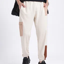 glitchez Men Elevated Basics Relaxed Fit Cargo Style Joggers-image-73