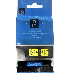 Ocean Compatible Label Tape For Dymo D1 9mm Black on Yellow-image-36