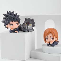 COMICSENSE Blue & Black 3 Pieces Jujutsu Kaisen Anime Figurine Showpiece-image-41