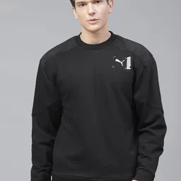 Puma Men Black NU-TILITY Crew Sweatshirt-image-20