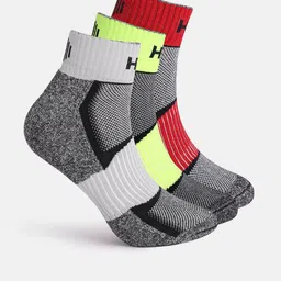 HRX by Hrithik Roshan Men Set Of 3 Above Ankle Length Socks-4