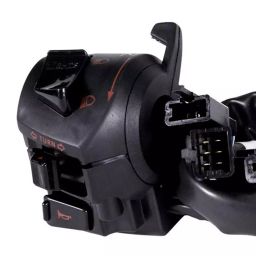 Uno Minda Handle Bar Switch - Left Side (Self Start) - With 3 Couplers for Hero Achiever/ACH 150 (2016) (SW-0659F) image 2