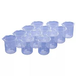WKM 50 ml Polypropylene Beaker for Chemistry Labs KT166BO (Pack of 12 Pcs)-picture-35