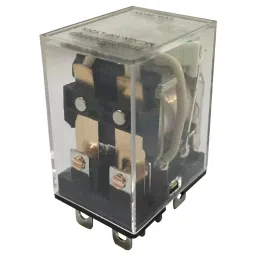 Multicomp POWER RELAY, 24VDC, 10A, DPDT, SOCKET, MCJQX-13F-LY2CL-24VDC-2