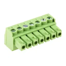 RS PRO 7 Way Pluggable Terminal Block 3.81 mm Pitch Screw Termination, 8971098-32