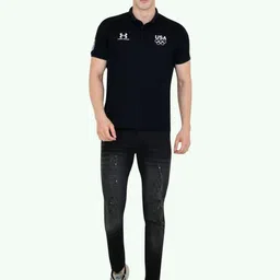 COMFITS Men Cotton Classic Highly Distressed Light Fade Stretchable Jeans-picture-18
