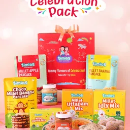 Timios Idly Mix, Uttapam Mix, Upma Mix, Apple Pancake, Banana Pancake, Choco Banana Pancake, Choco Peanut Butter, Almond Peanut Butter Combo Set Pack of 8 - 1550 g-picture-15