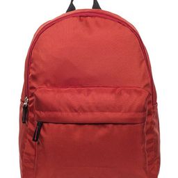 QIPS Solid Laptop Backpack for school & college -16inch --Rust-image-2